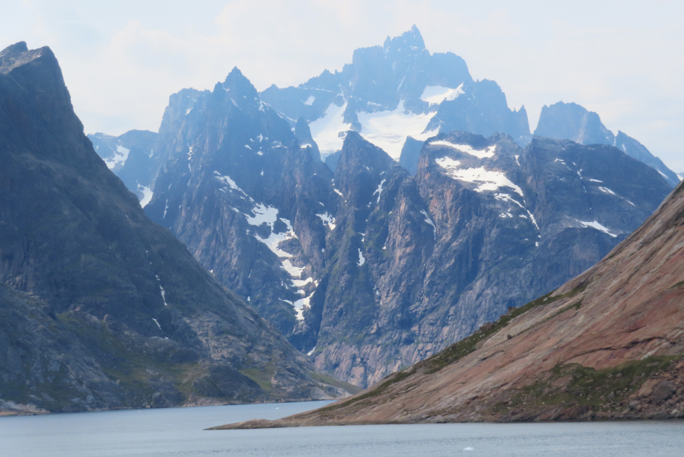 Near the village of Aappilattoq in Prince Christian Sound, Greenland.