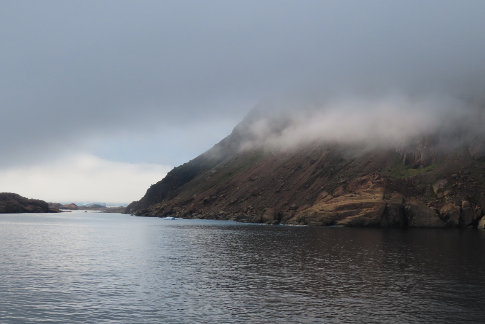 The west end of Prince Christian Sound, Greenland.