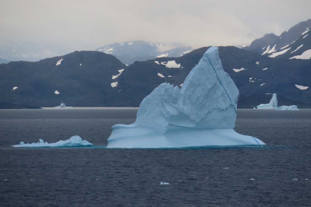 Large icebergs along the incredible southwest coast of Greenland.