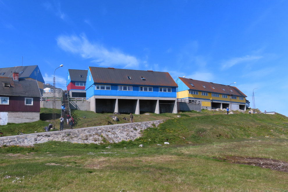 Housing at Paamiut, Greenland.