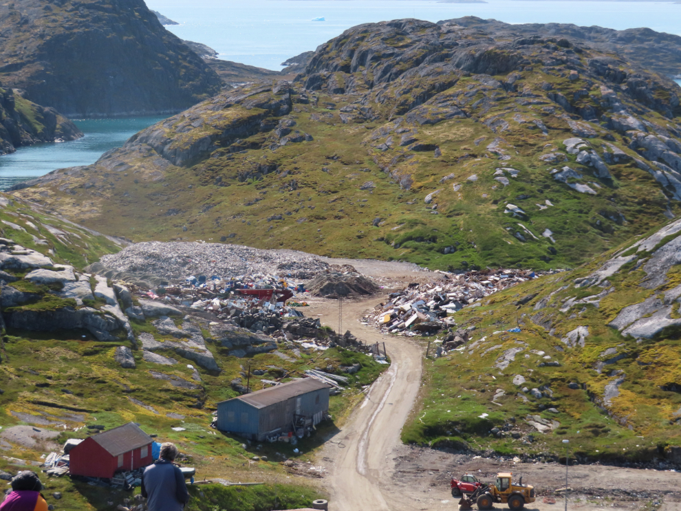 The garbage dump at Paamiut, Greenland.