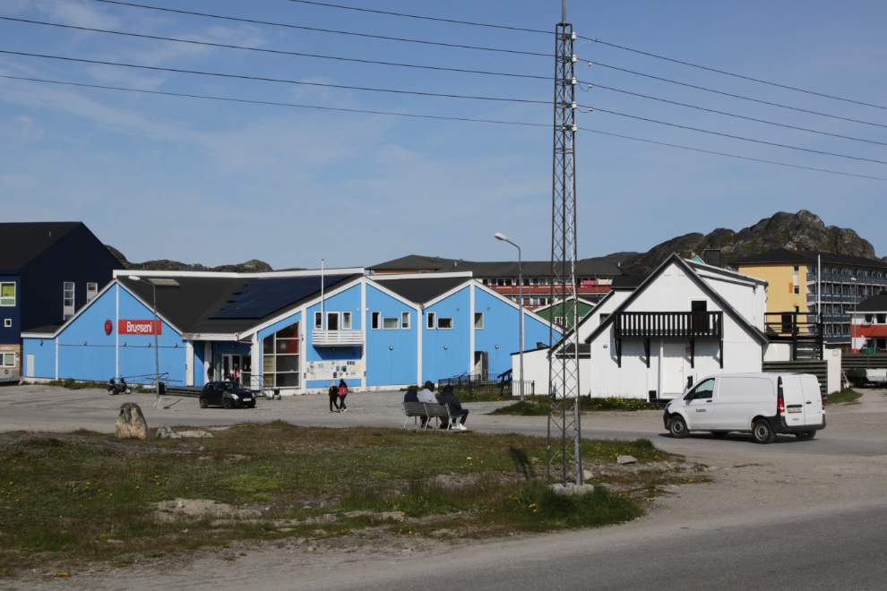 One of the grocery stores at Paamiut, Greenland.