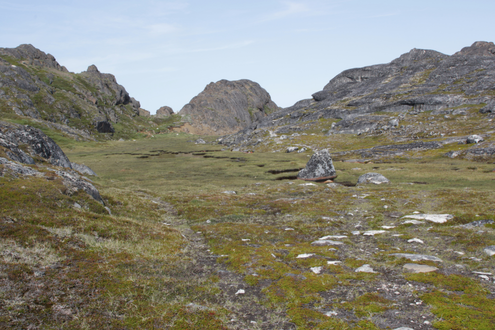 The backcountry near Paamiut, Greenland.