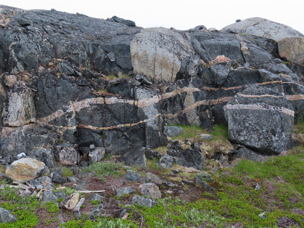 Cool rocks above Qaqortoq, Greenland.
