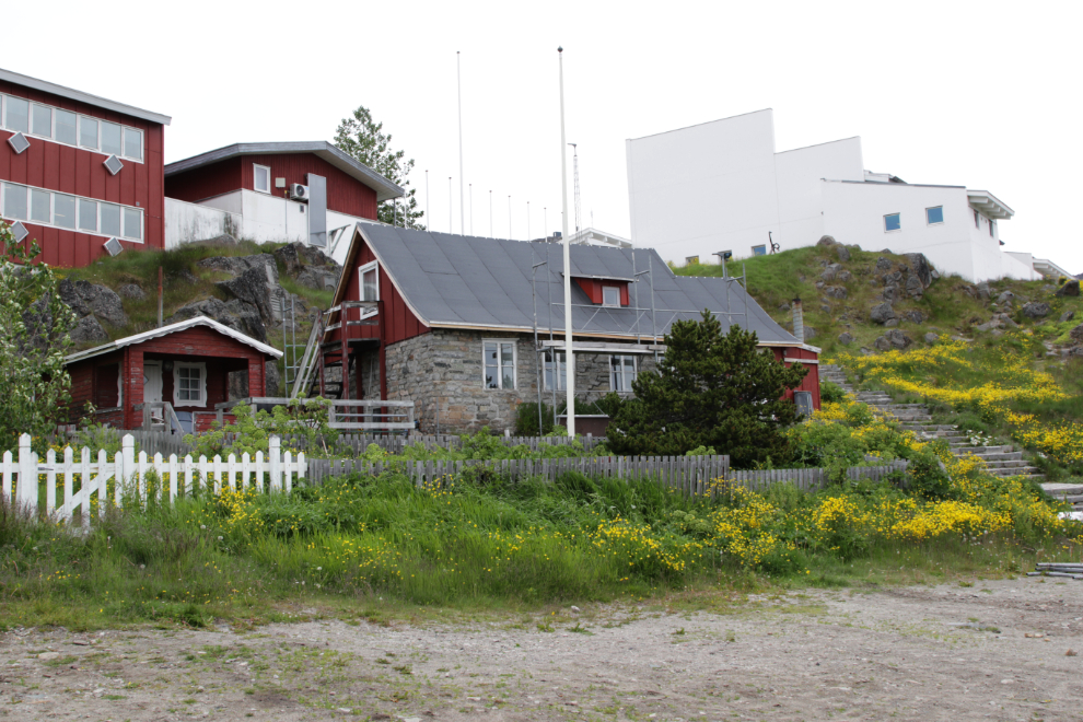 A stone house at Qaqortoq, Greenland.