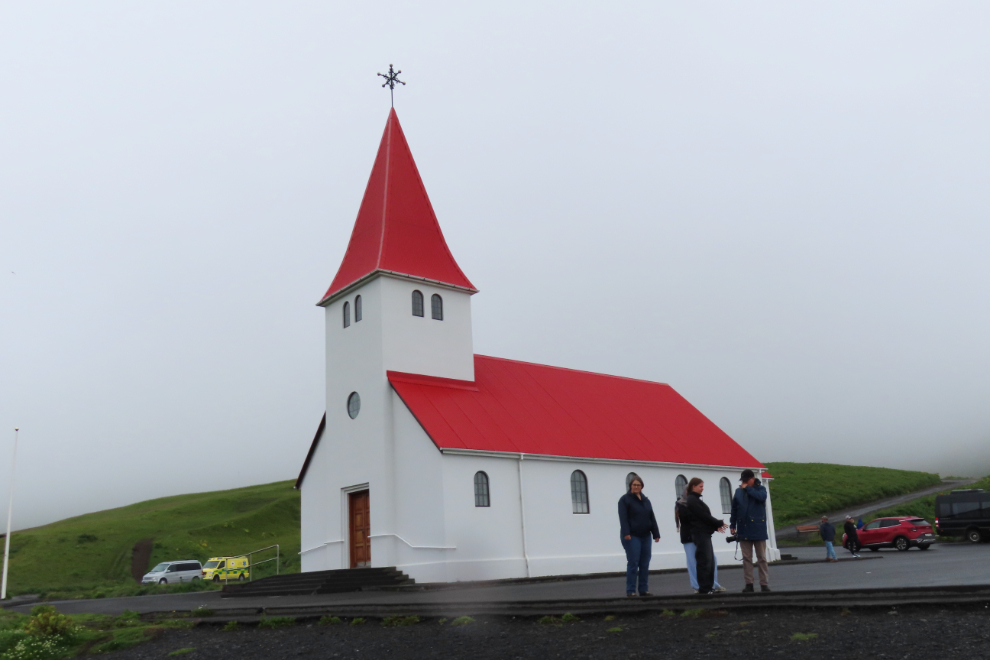 Reyniskirkja, the church at Vik, Iceland.
