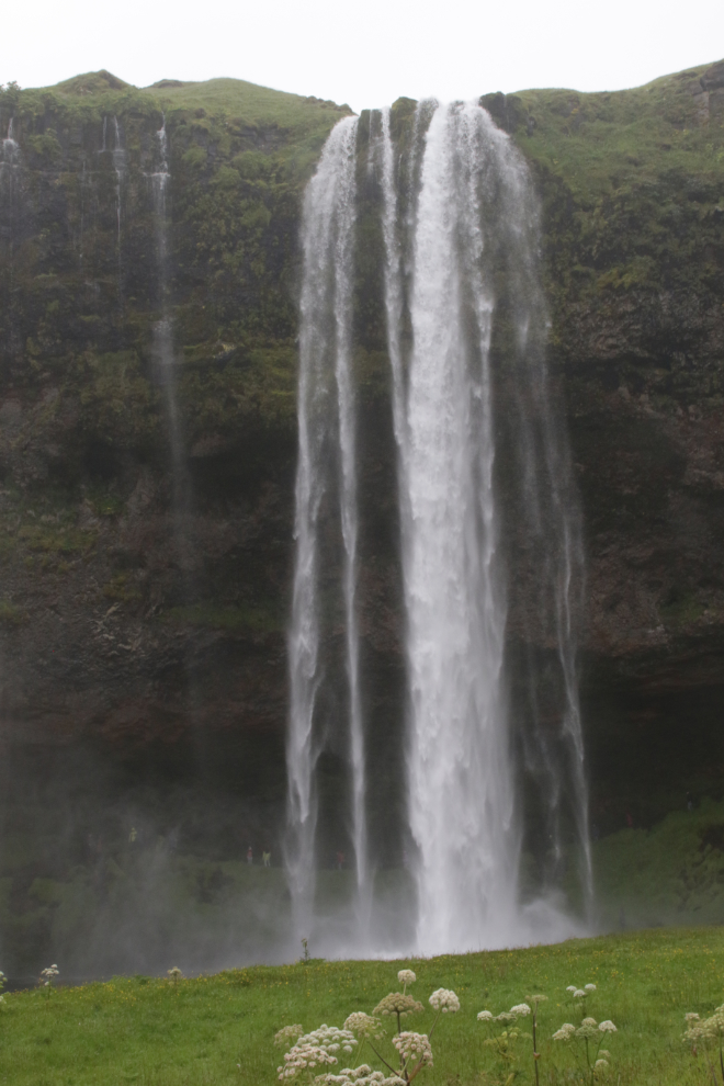 The waterfall Seljalandsfoss, Iceland