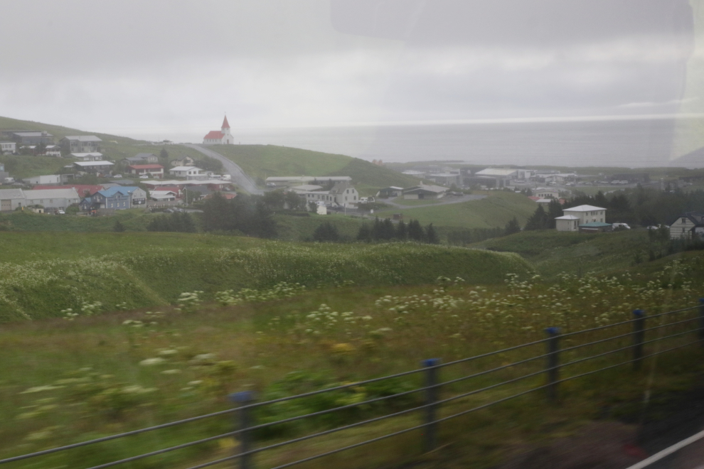 Vik i Myrdal (always just called Vik), the southernmost village in Iceland. 