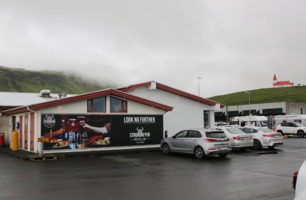 Strondin Pub at Vik, Iceland.