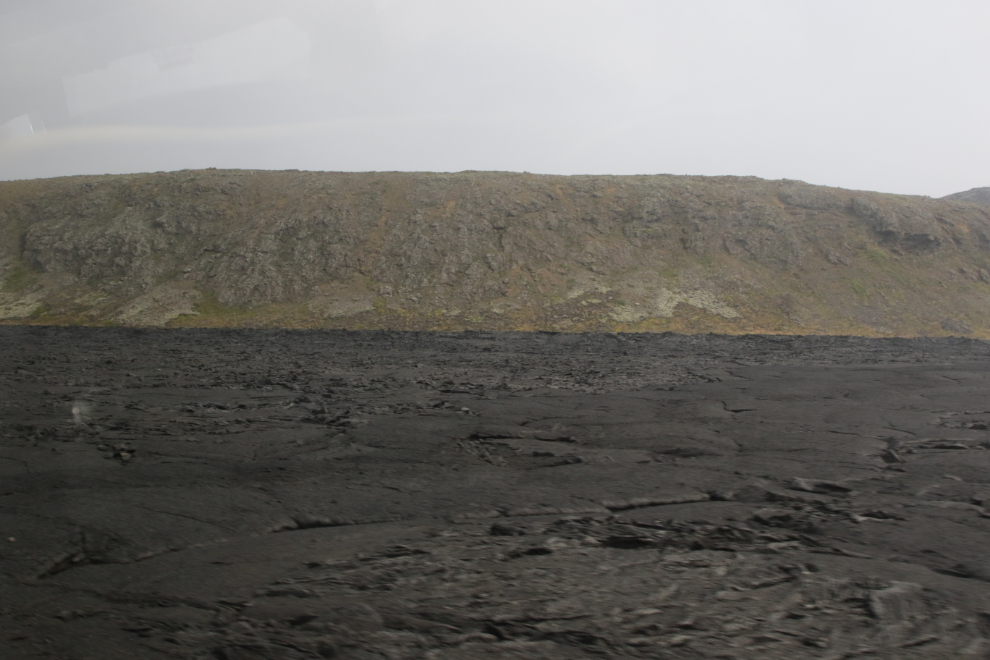 Lava just north of Grindavik, Iceland, from eruptions 8 months ago. 