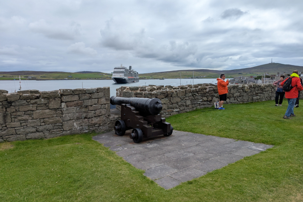 Fort Charlotte at Lerwick, Shetland.