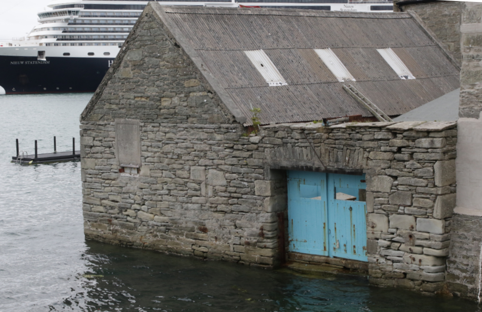 An ancient lodberrie  at Lerwick, Shetland.
