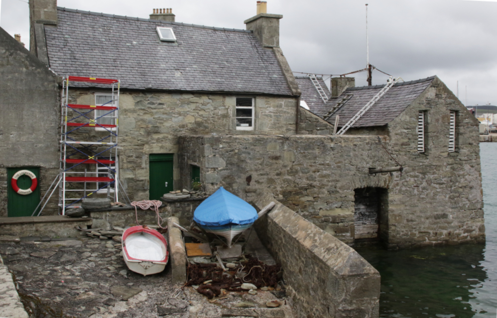 The Lodberrie at Lerwick, Shetland.