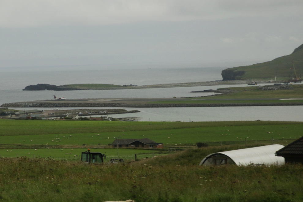 Sumburgh Airport, Shetland.