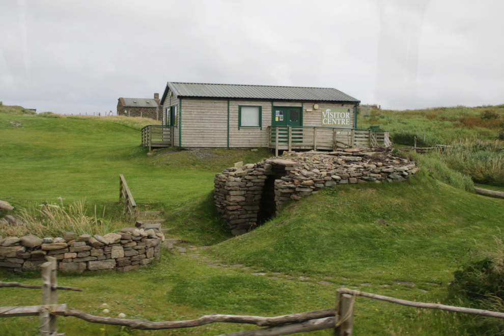 The Old Scatness Broch & Iron Age Village, Shetland.