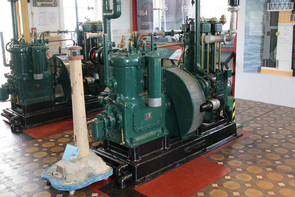 The museum at Sumburgh Head Lighthouse, Shetland.