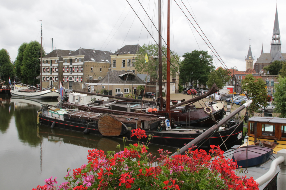 The Museumhaven at Gouda, South Holland, the Netherlands.