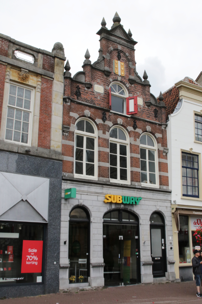 The Subway shop at Gouda, the Netherlands.