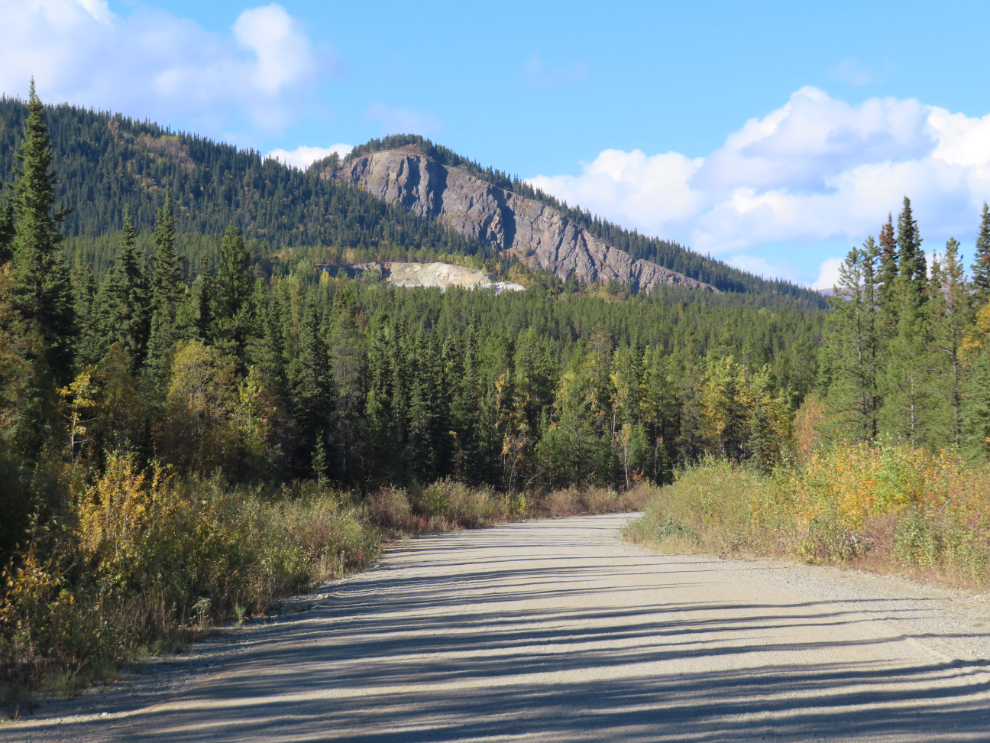 Along the Copper Haul Road  at Whitehorse, Yukon. 