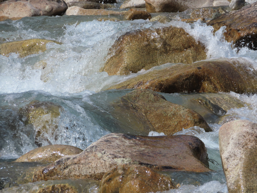 Summit Creek on the South Klondike Highway.