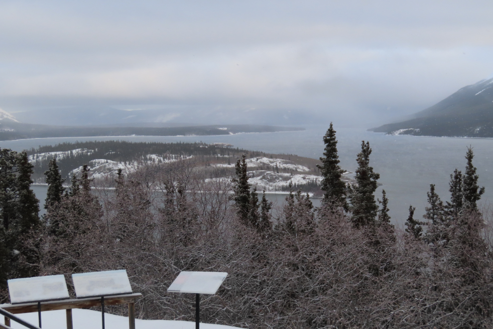 The Bove Island viewpoint on the South Klondike Highway, Yukon.