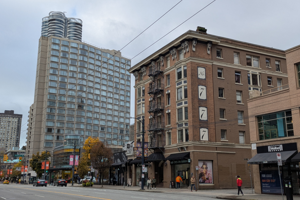 777 Burrard Street in Vancouver was built in 1910 in Scottish Baronial style - it's now a 51-unit condo.