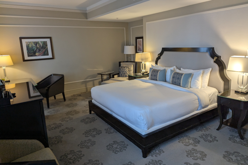 Room 1251 in the Marriott Hotel Vancouver.