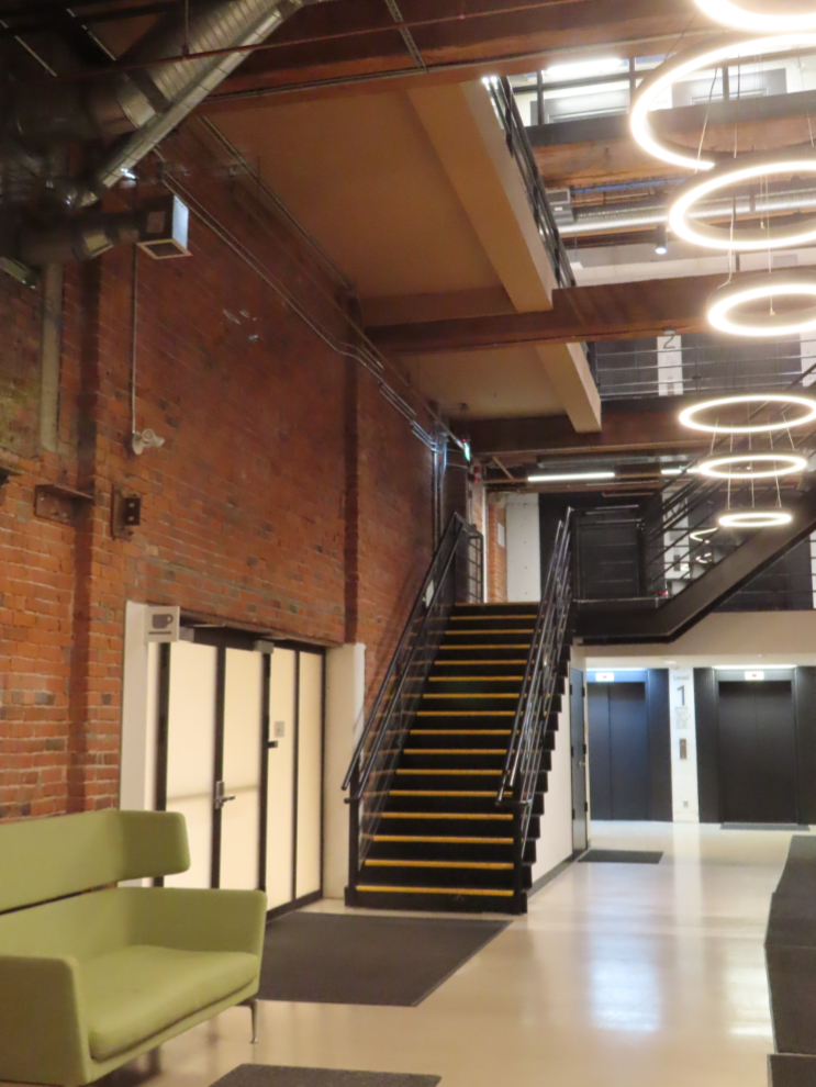 'Spaces' on Granville Street in Vancouver, BC.