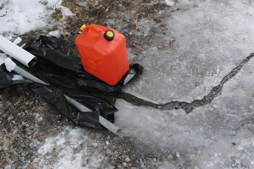 A little drainage solution for Yukon spring.