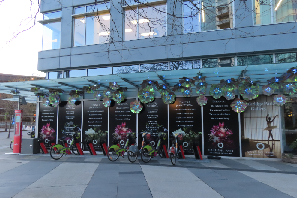 The Oakridge Park Gallery on Thurlow in Vancouver.