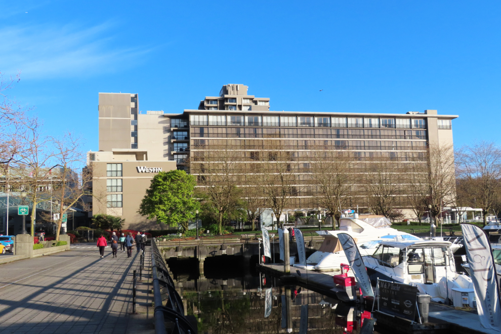 The Westin Bayshore Hotel in Vancouver.