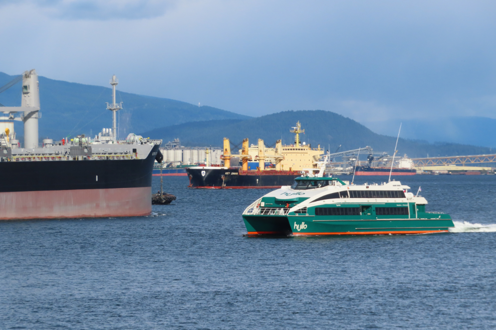 Vancouver harbour is a very busy place!