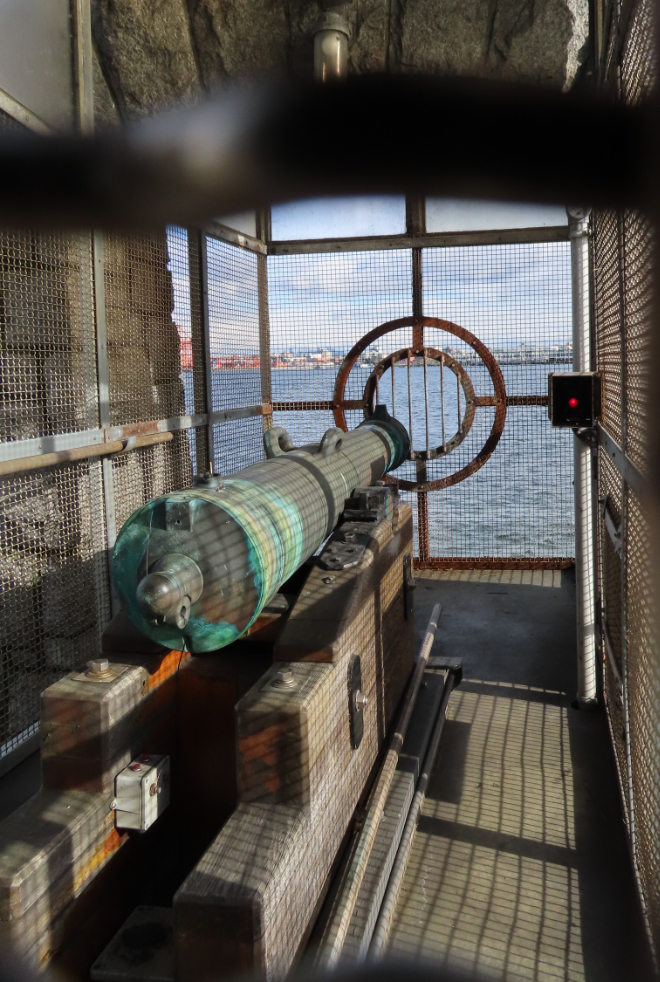 The Nine O'clock Gun in Vancouver.