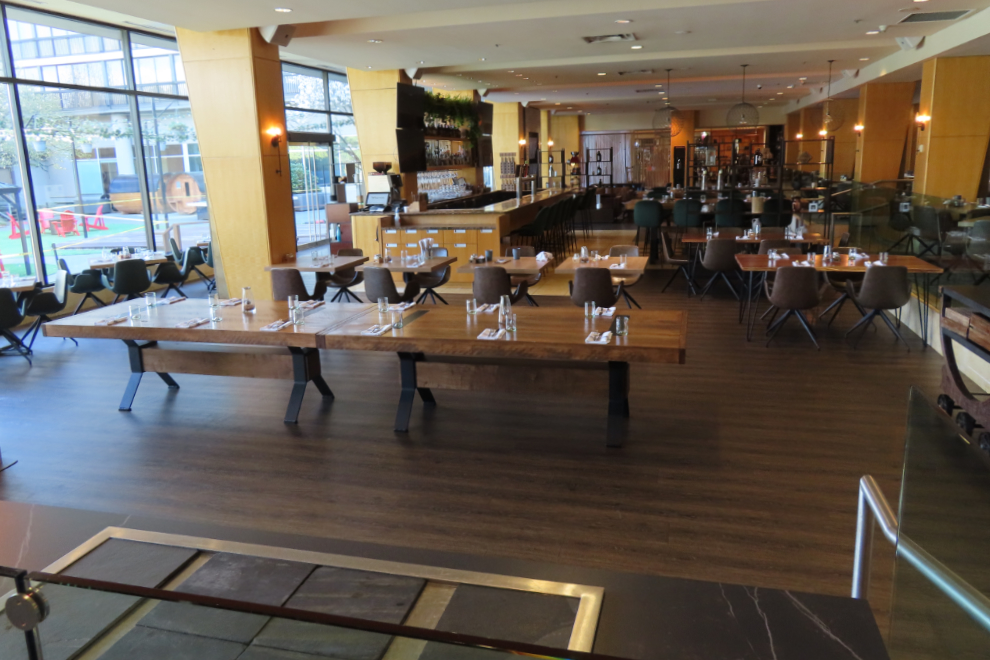 H2 Kitchen in the Westin Bayshore Hotel in Vancouver.