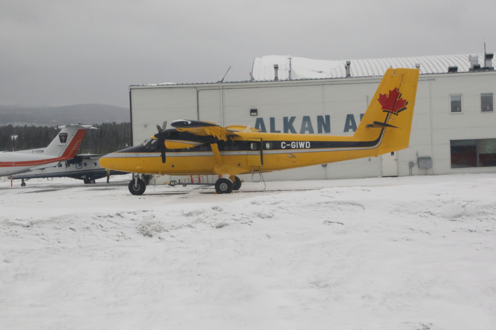 Alkan Air's 1980 de Havilland Twin Otter C-CIWD at Whitehorse.