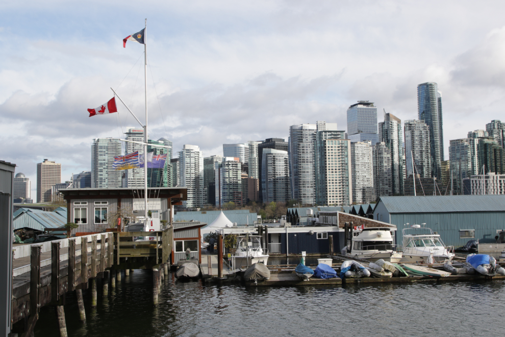 Royal Vancouver Yacht Club in Coal Harbour.