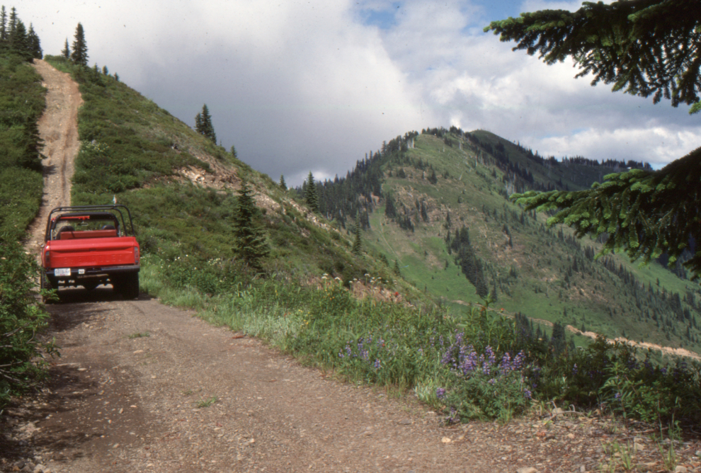 The Mount Thurston Forest Road climbs Mt. Mercer - Chilliwack, BC