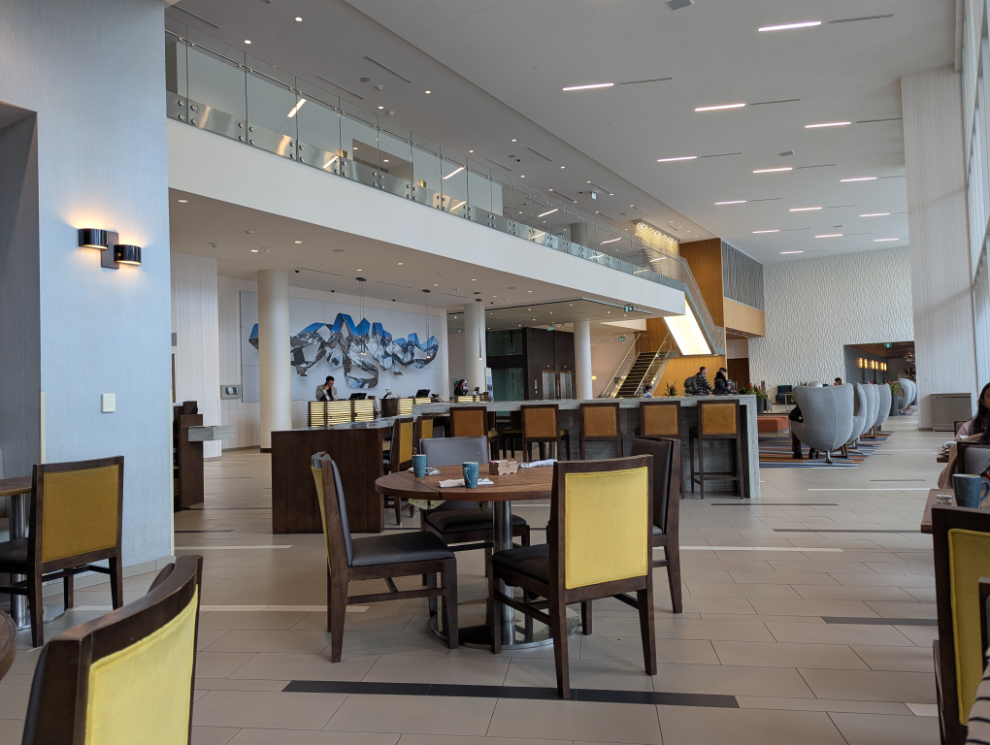 The Yakima restaurant in the Calgary Airport Marriott hotel.