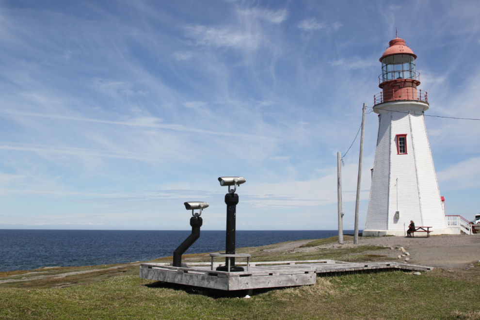 The Point Riche Lighthouse, just north of Port au Choix, Newfoundland.
