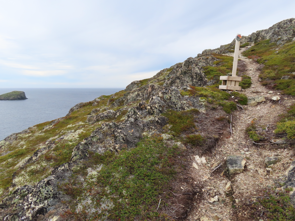 Hiking to Batrix Island in Twillingate, Newfoundland.