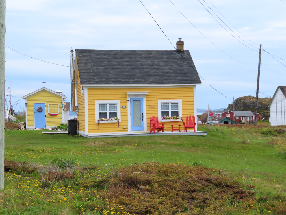 A particularly cute cottage at Back Harbour in Twillingate, Newfoundland.
