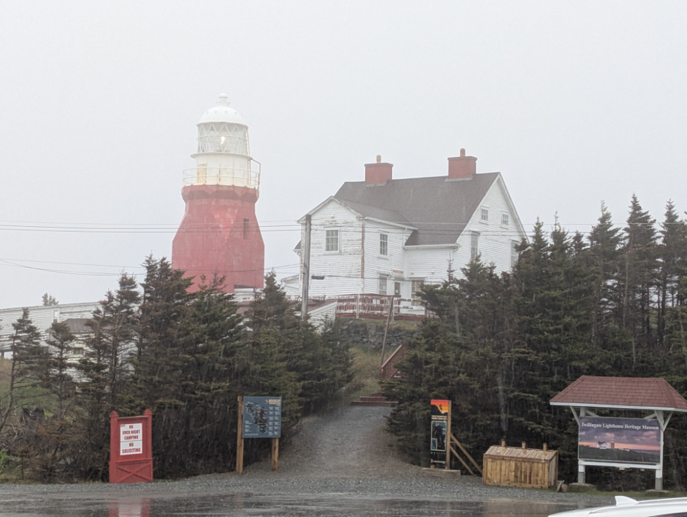 A stormy-day visit to Long Point Lighthouse at Twillingate