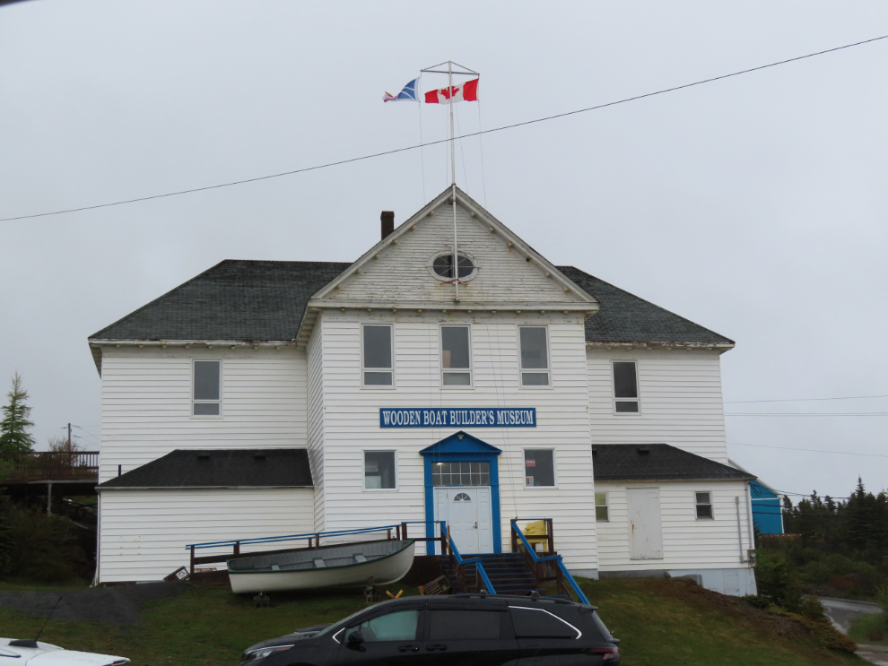 The wooden Boat Builders Museum at Twillingate, Newfoundland.