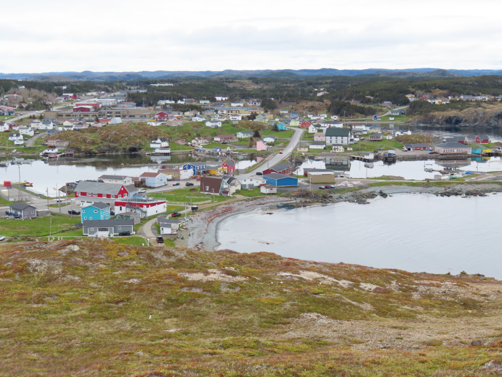 Looking over Twillingate, Newfoundland, from Smith's Lookout.