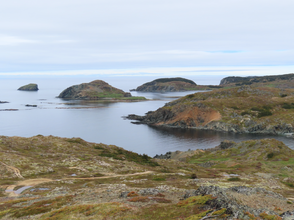 Looking out to sea from from Smith's Lookout at Twillingate, Newfoundland.