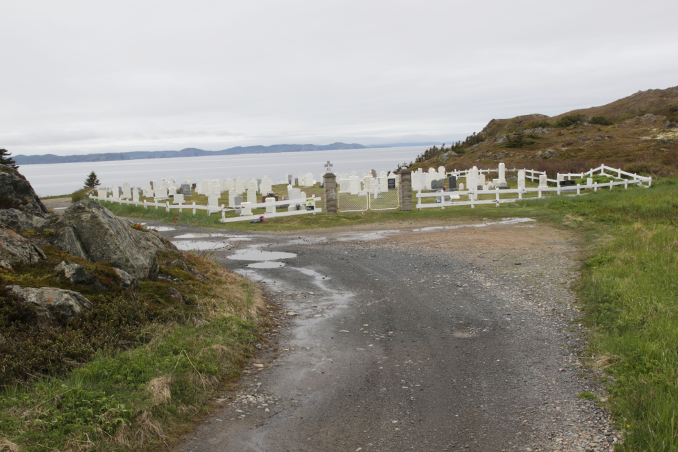 St. Peter's Anglican Cemetery at Twillingate, Newfoundland.