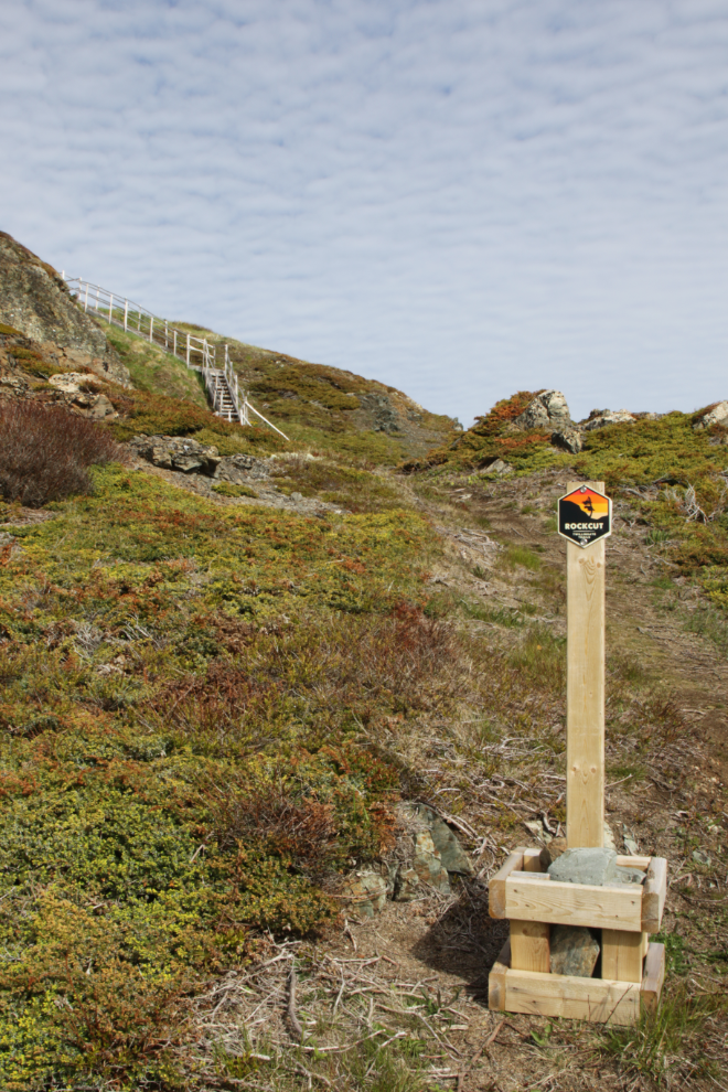 Hiking to Batrix Island at Twillingate, Newfoundland.