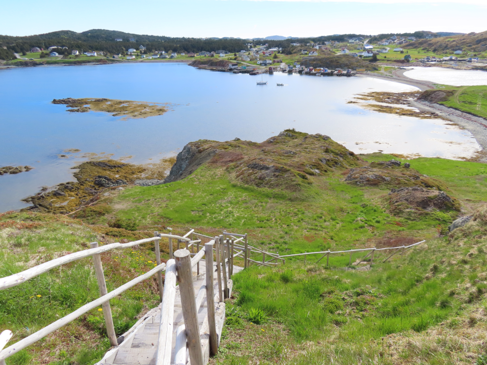 The view from the top of Batrix Island at Twillingate, Newfoundland.
