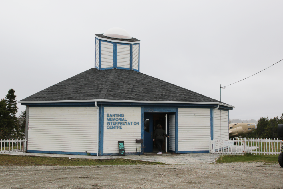 The Dr. Frederick Banting Memorial Interpretation Centre, Musgrave Harbour, Newfoundland.
