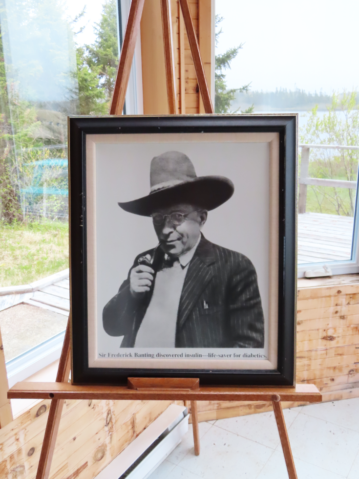 The Dr. Frederick Banting Memorial Interpretation Centre, Musgrave Harbour, Newfoundland.